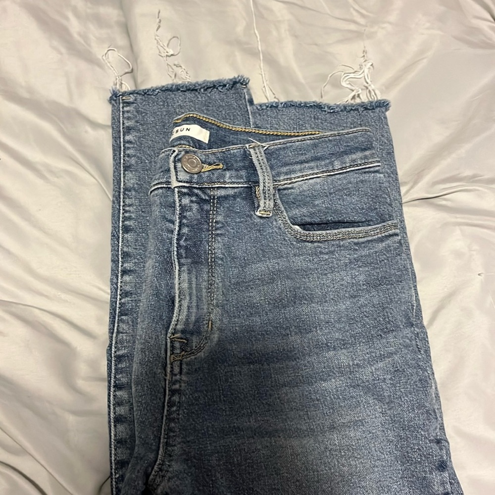 Pacsun light wash blue jeans mid-high rise